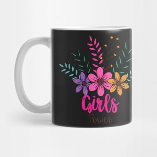 Girl Power Flower Mug